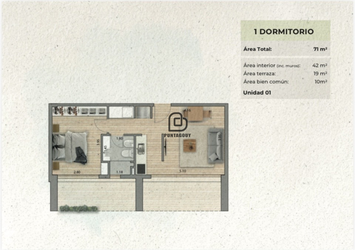 Apartamento ID.7605 - Unidad en desarrollo en Punta del Este - inversión estratégica con proyección de valorización