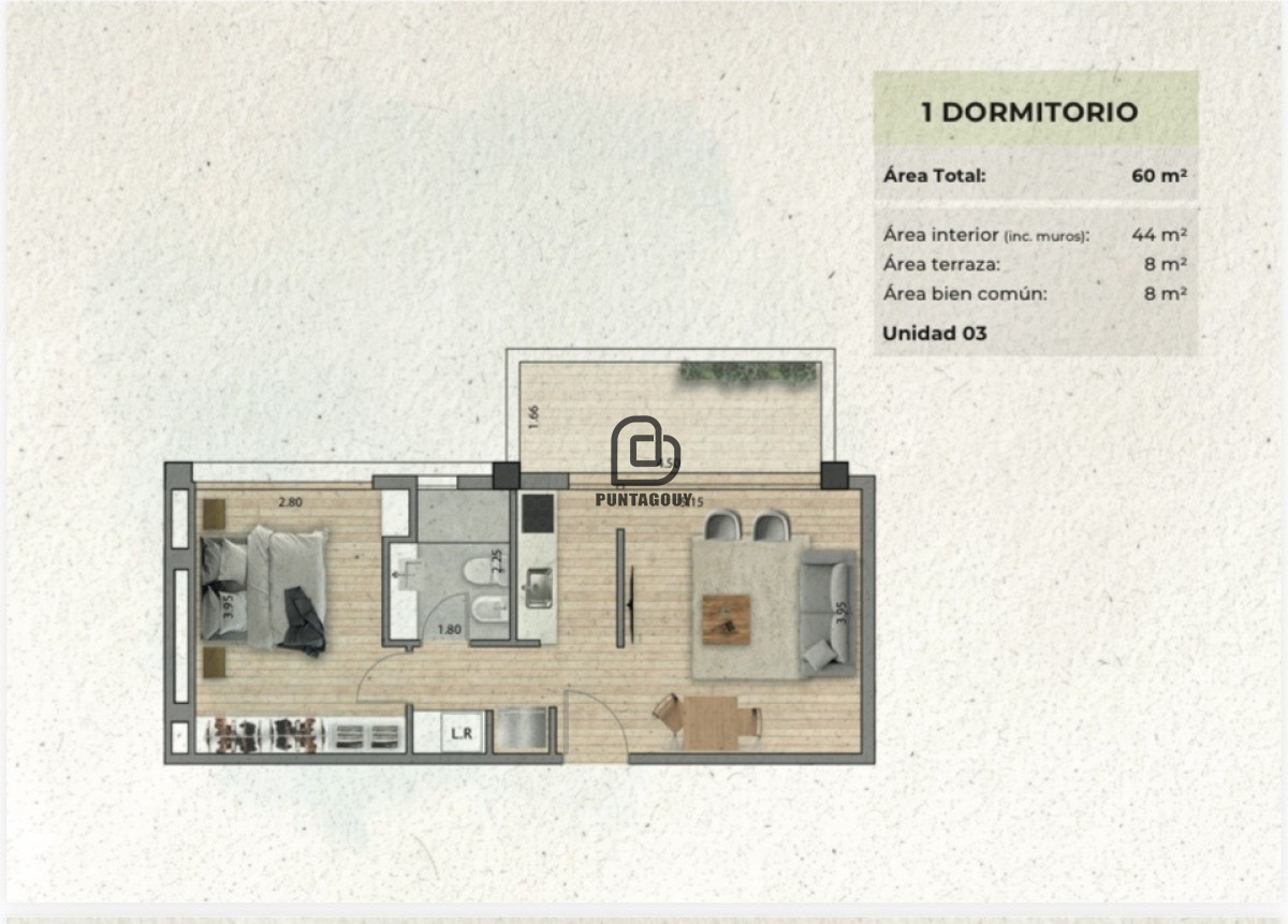Apartamento ID.7605 - Unidad en desarrollo en Punta del Este - inversión estratégica con proyección de valorización