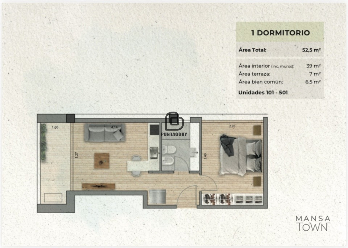 Apartamento ID.7605 - Unidad en desarrollo en Punta del Este - inversión estratégica con proyección de valorización
