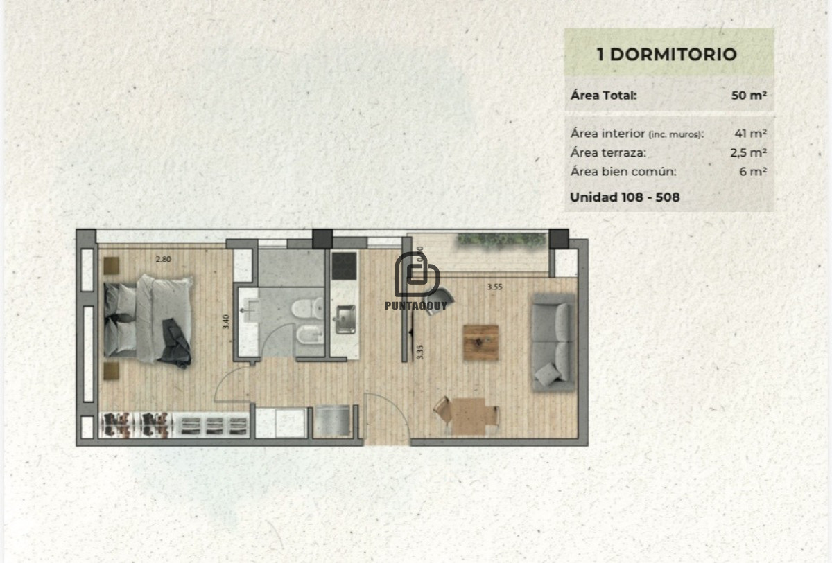 Apartamento ID.7605 - Unidad en desarrollo en Punta del Este - inversión estratégica con proyección de valorización