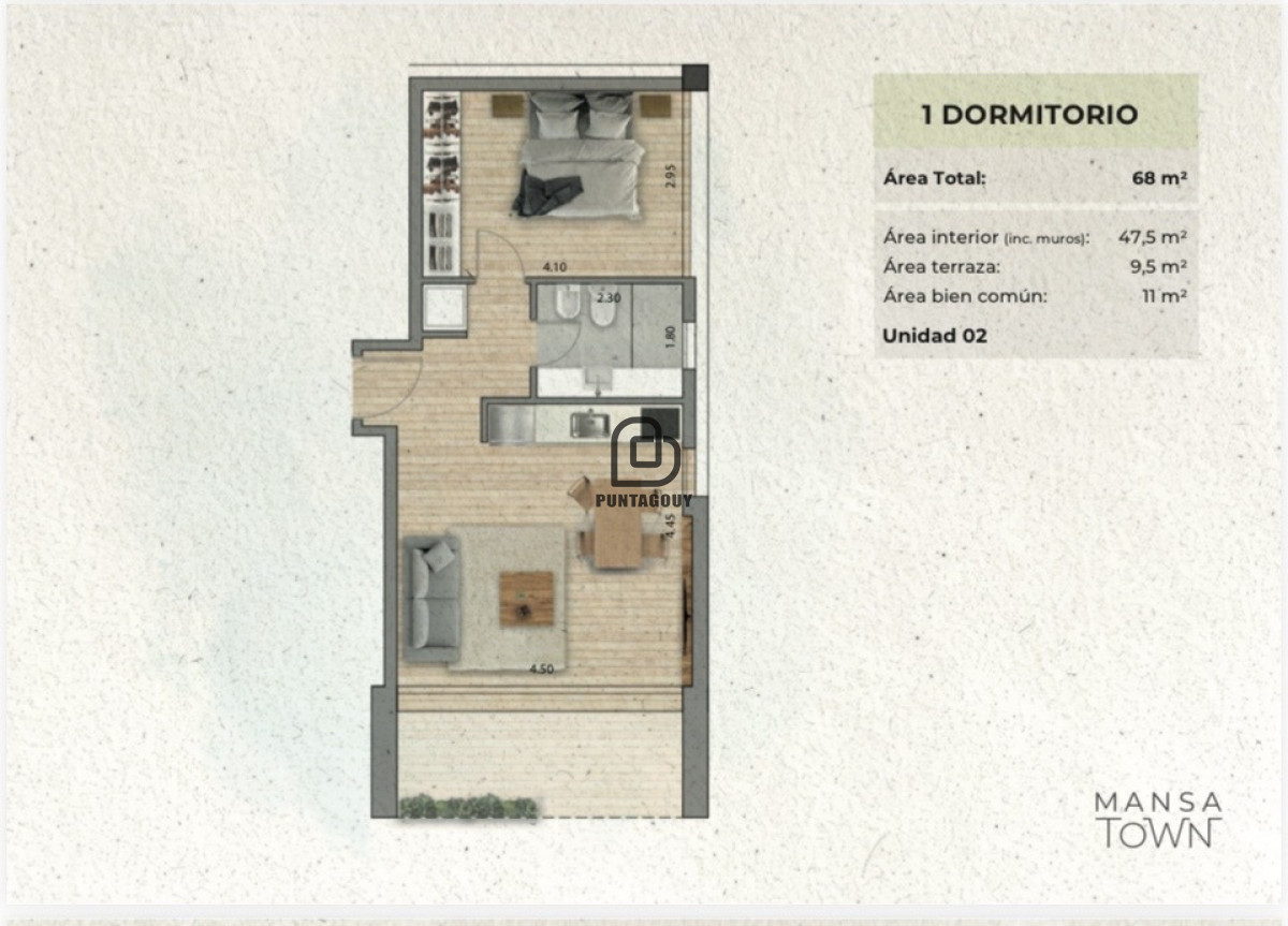 Apartamento ID.7605 - Unidad en desarrollo en Punta del Este - inversión estratégica con proyección de valorización