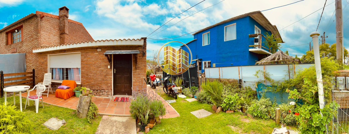 Casa ID.44 - Amplia Casa de 3 Dormitorios, con Monoambiente y Parque, cerca de la Playa