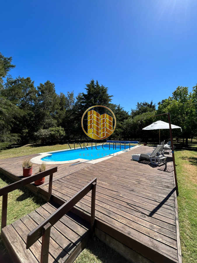 Casa ID.149 - En Venta: Campo de 10 ha con casa, piscina y excelente ubicación sobre Ruta 39