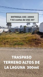 Terreno en Altos de la Laguna