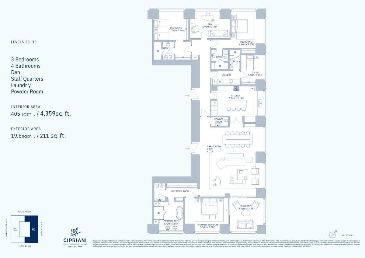 Apartamento ID.1279 - Cipriani  