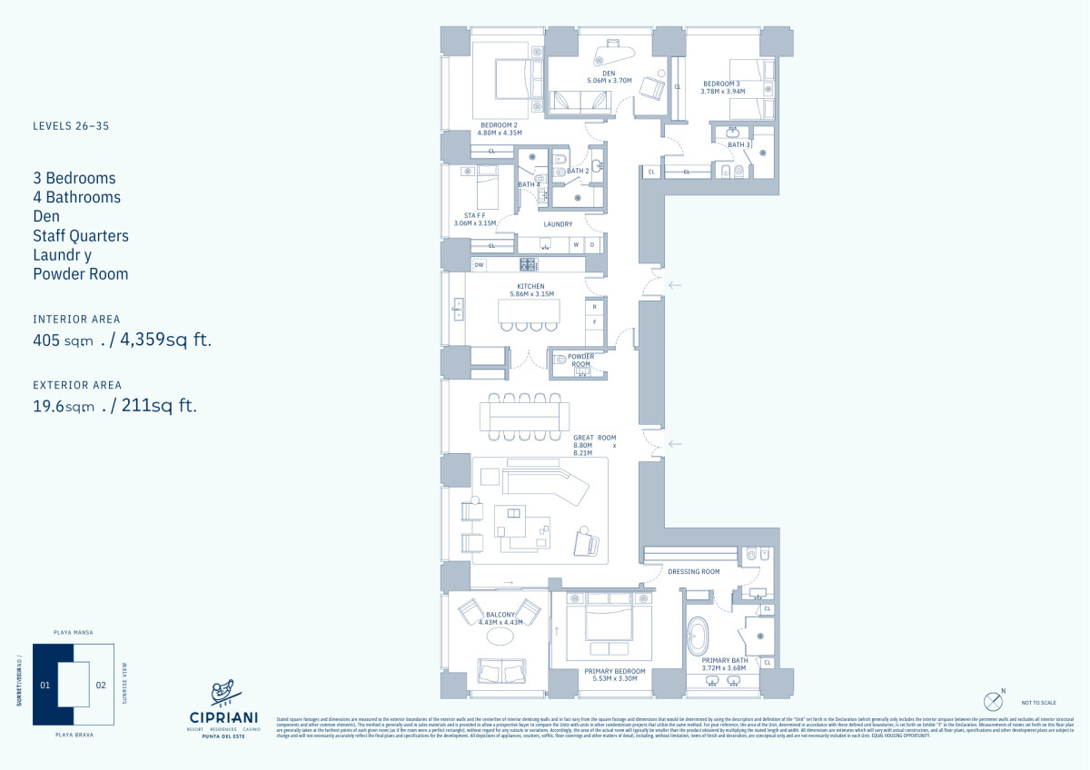 Apartamento ID.1279 - Cipriani  
