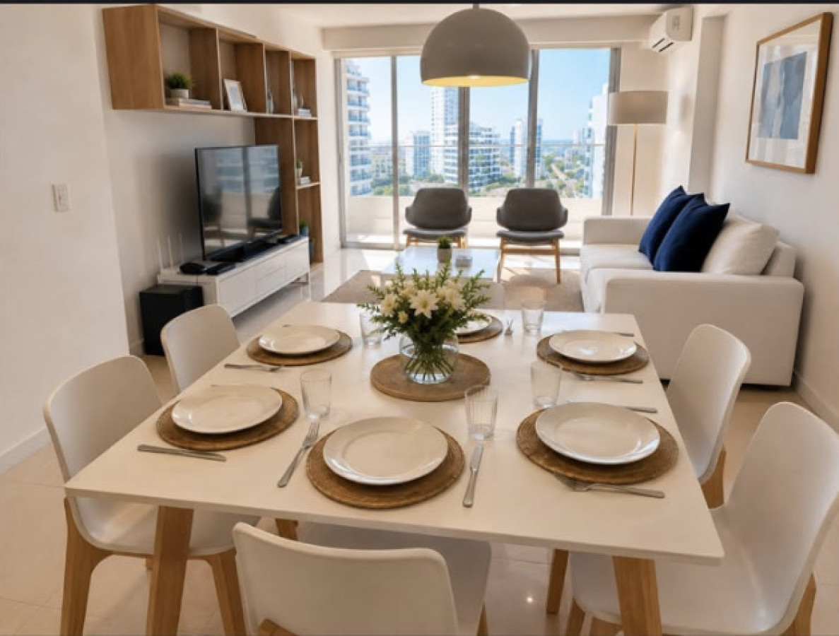Apartamento ID.2193/ - Departamento de 2 dormitorios + Servicio en Torre Esmeralda 