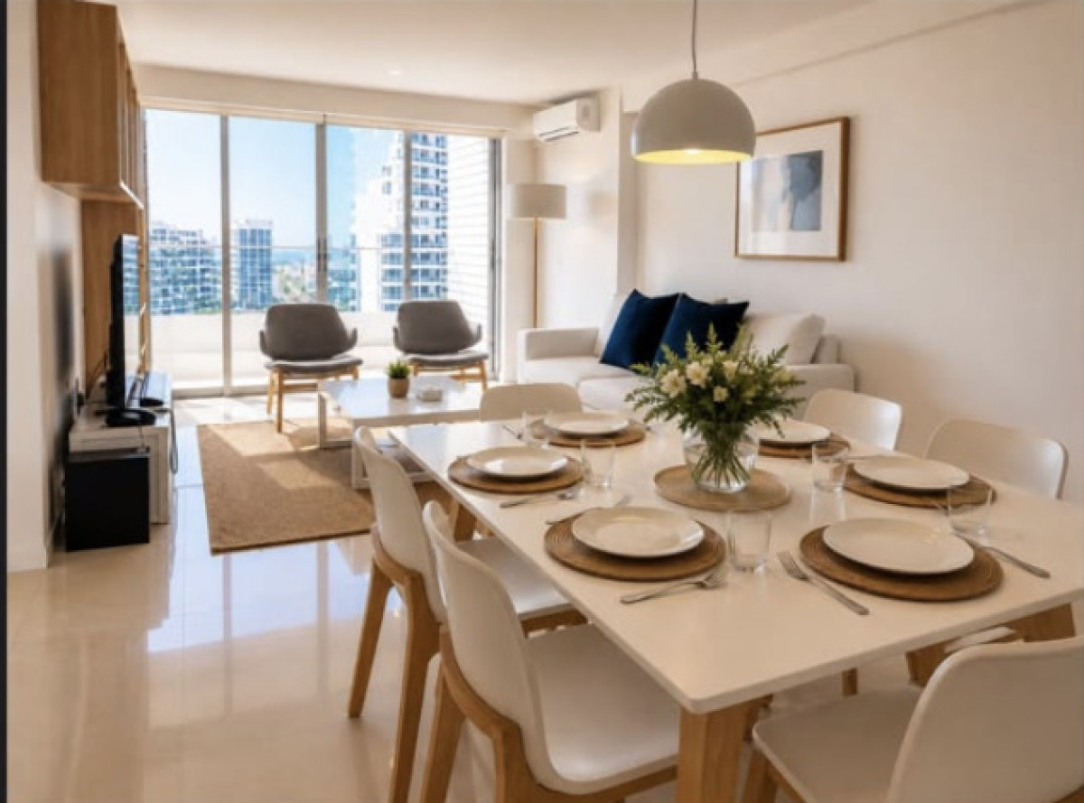 Apartamento ID.2193/ - Departamento de 2 dormitorios + Servicio en Torre Esmeralda 