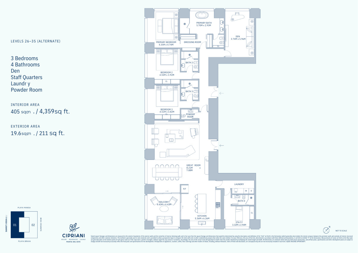 Apartamento ID.1279 - Cipriani  