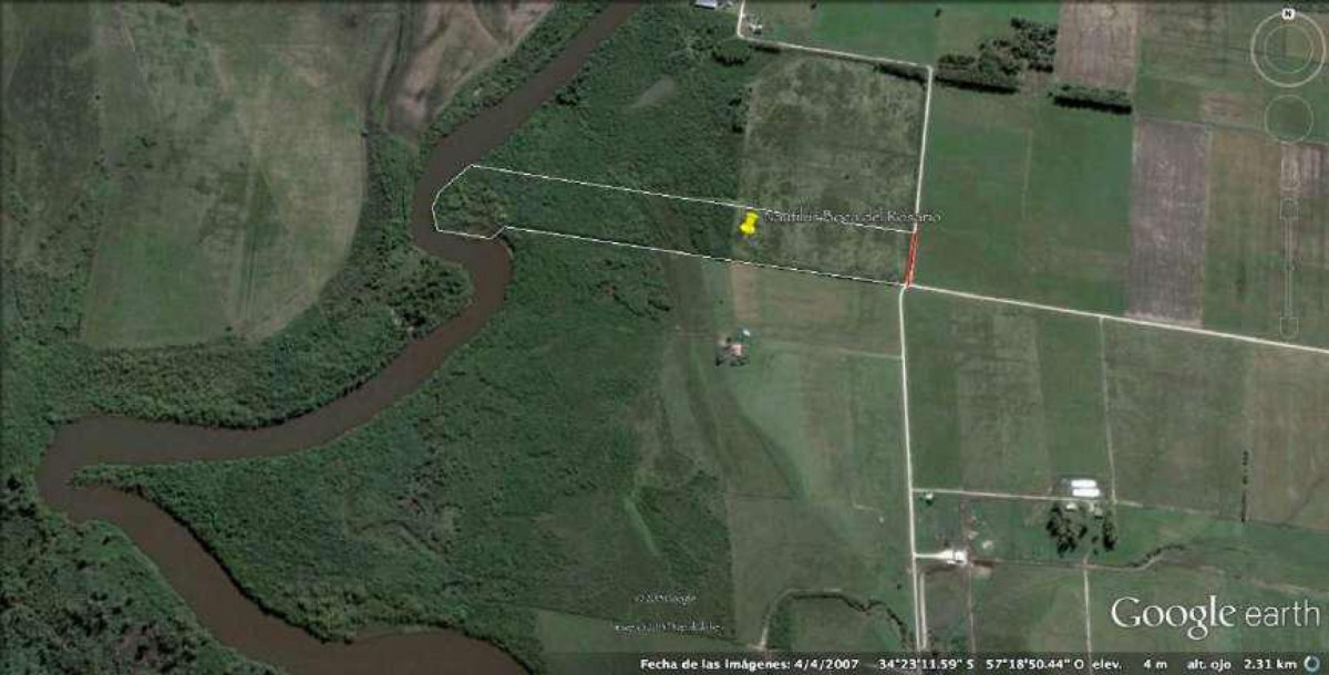 Chacra ID.2039 - Chacra en Boca del Rosario. Fondeadero enfrente a Buenos Aires