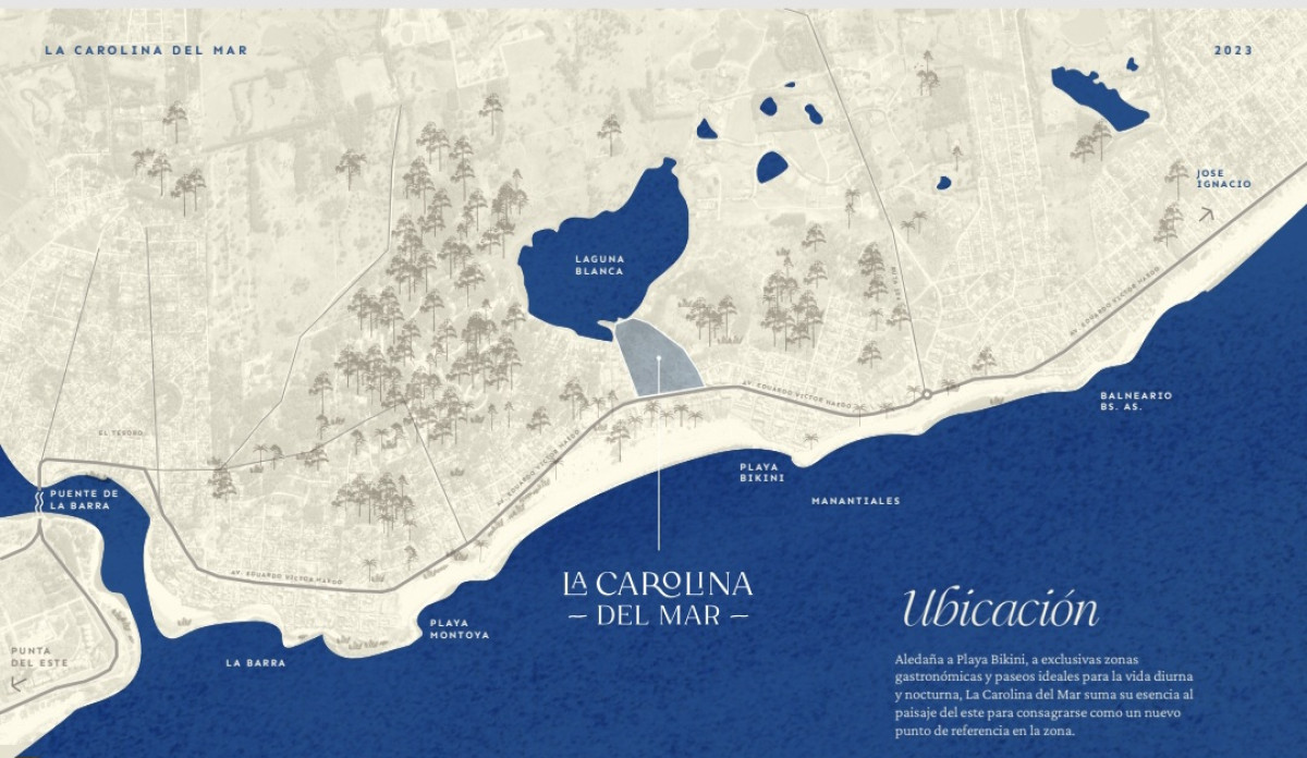 Terreno ID.1265 - Lote en Barrio Privado La Carolina del Mar en Manantiales 