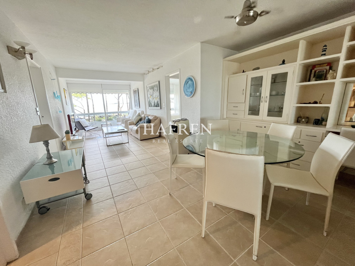 Apartamento ID.86 - Alquiler Anual. apartamento frente al mar, Mansa, Punta del Este