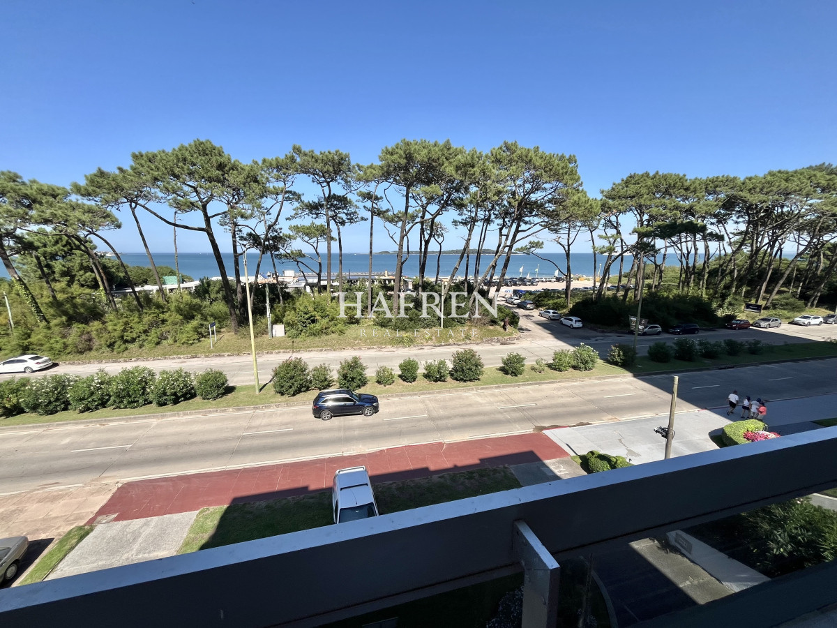 Apartamento ID.86 - Alquiler Anual. apartamento frente al mar, Mansa, Punta del Este