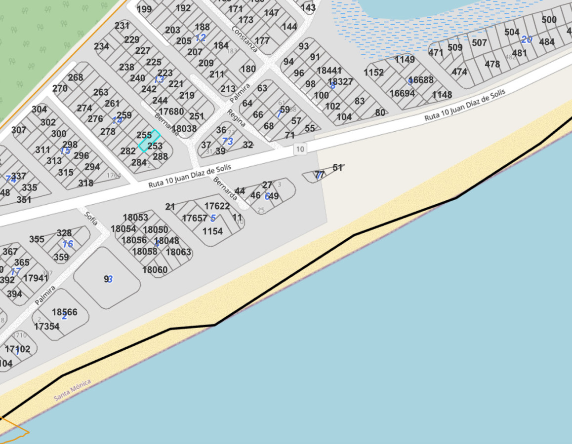 Oportunidad de venta de 2 lotes en Santa Mónica