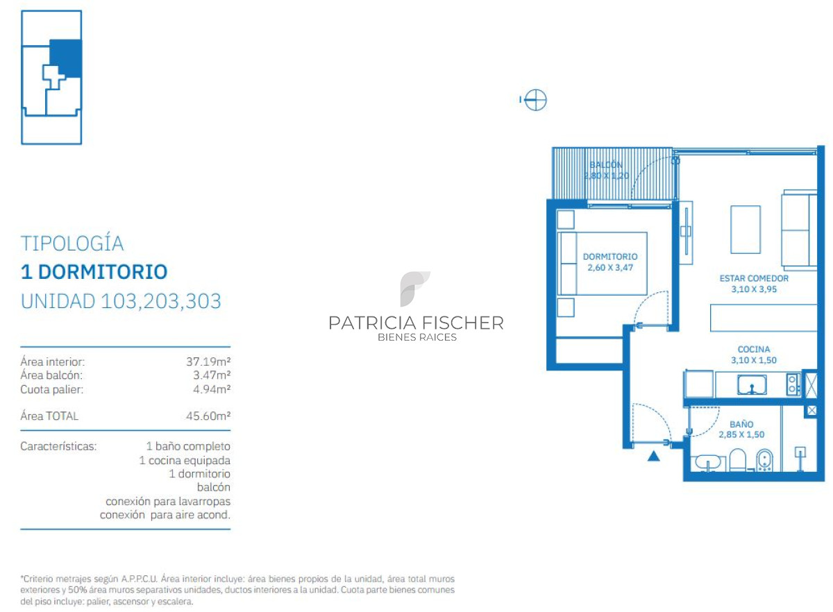 Apartamento ID.41 - Estilo en Malvín - Venta Ap.Malvín Sur 1D Terraza parrillero ULTIMAS UNIDADES