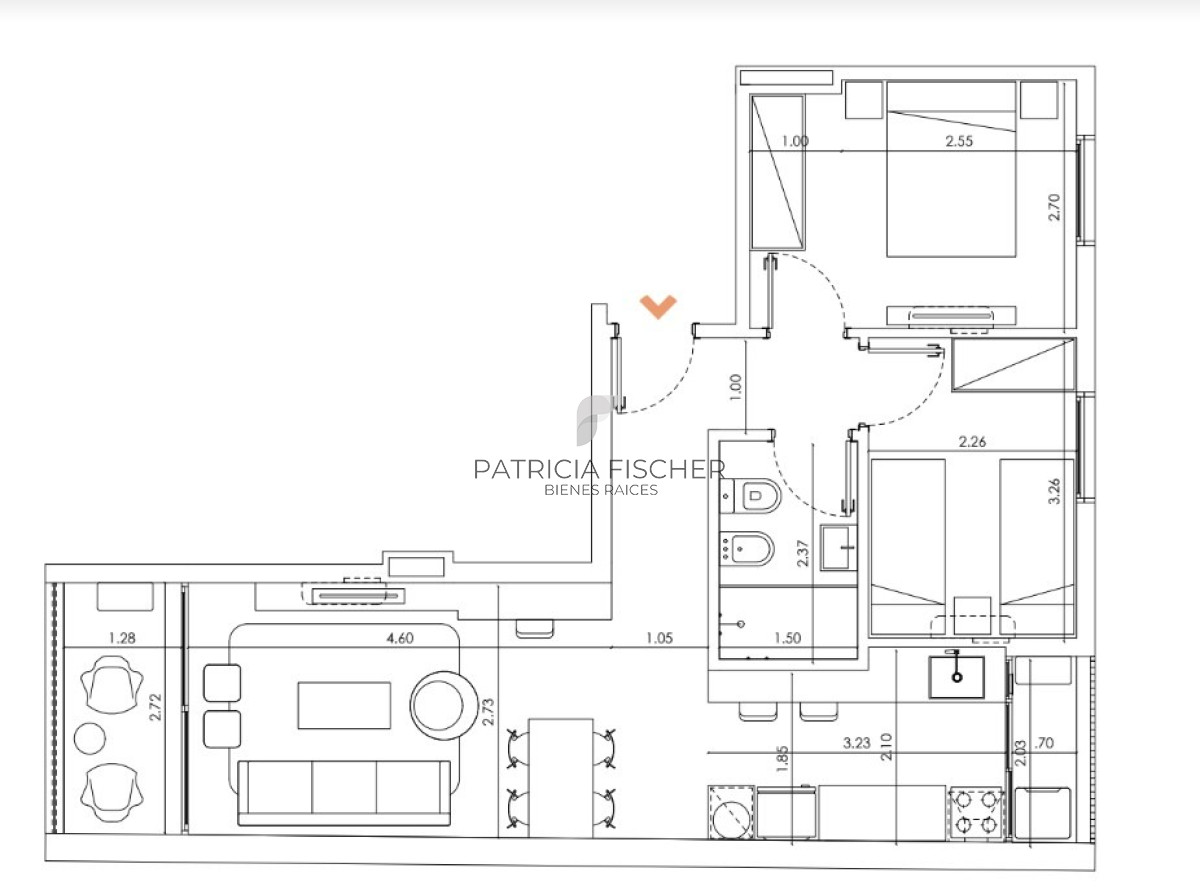 Apartamento ID.11 - El futuro esta aqui - Venta Ap.Barrio Sur 2D 1B Terraza Amenities LEY ANV