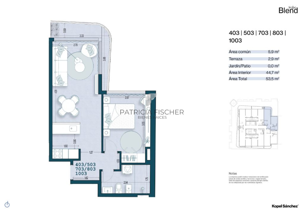 Apartamento ID.115 - Vivi Palermo - Venta Ap.Palermo 1D Terraza Amenities Ley ANV