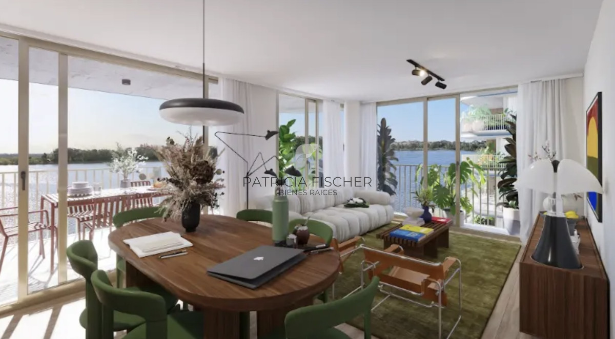 Apartamento ID.120 - La mejor vista al lago - Venta Ap.C.de la Costa 2D Terraza Amenities Ley ANV 