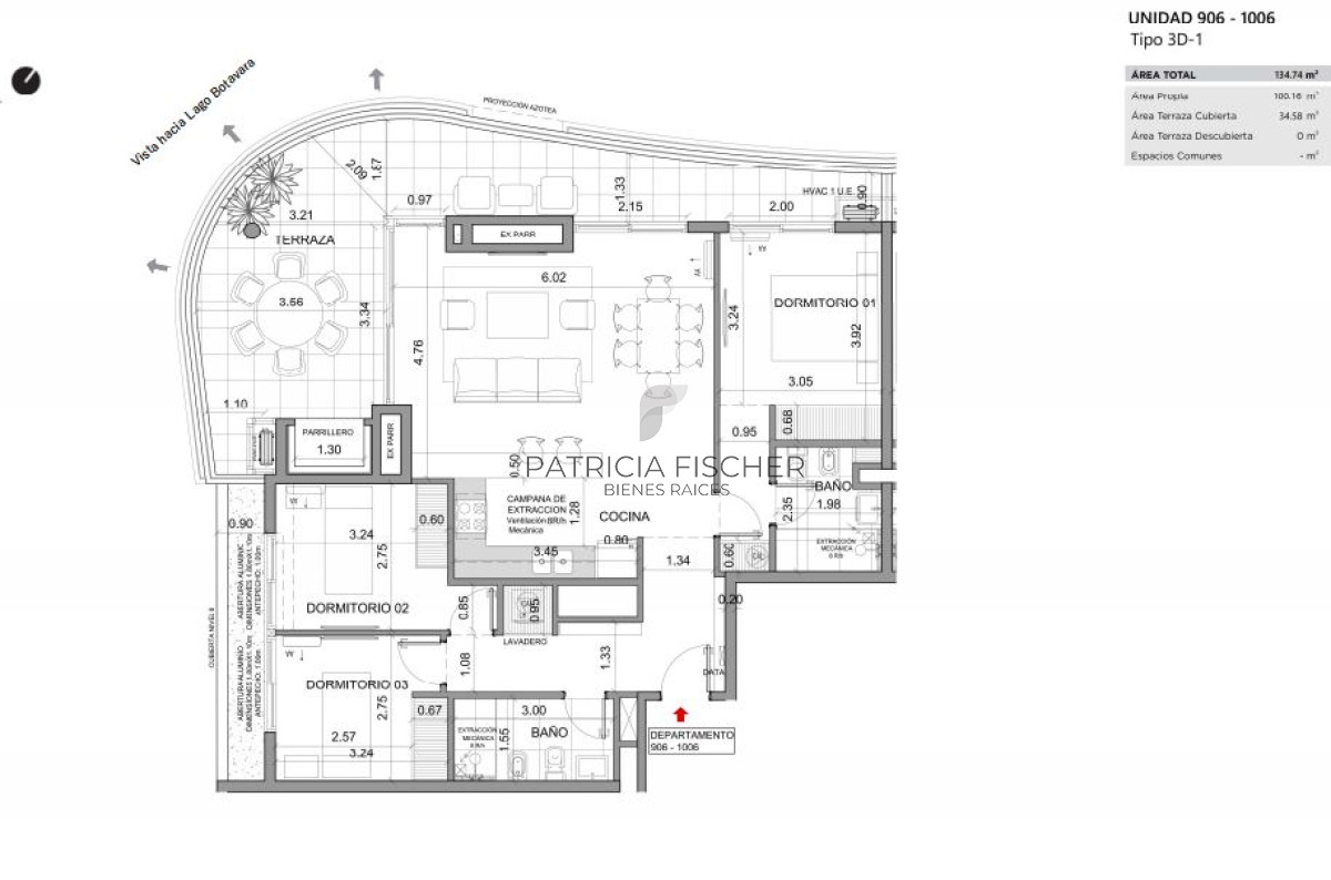 Apartamento ID.139 - Frente al lago - Venta Ap.Ciudad de la Costa 3D 2B Suite Terraza con parrillero Amenities 