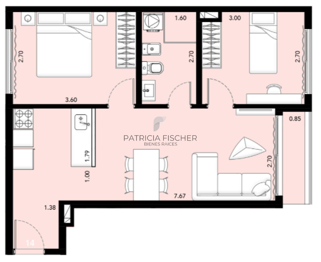 Apartamento ID.56 - Inversión que crece - Venta Ap.Cordón 2D Terraza Amenities Ley ANV