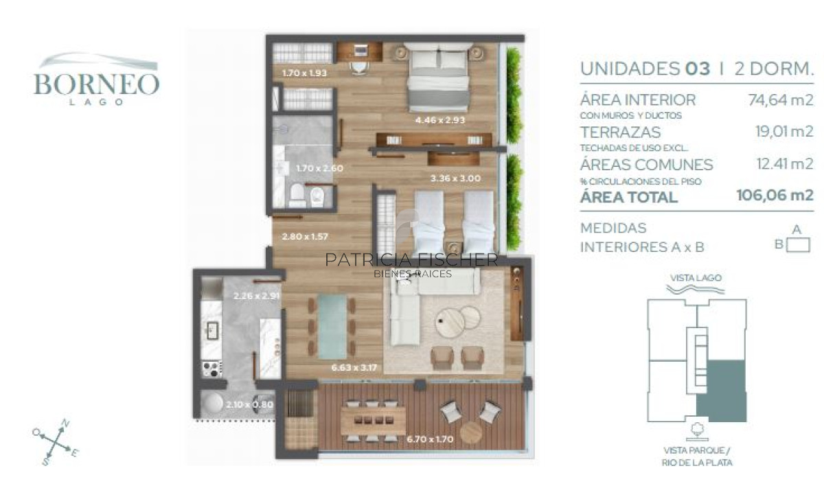 Apartamento ID.73 - Diseño y Naturaleza - Venta Ap.Carrasco Este 2D 1B terraza con parrillero Amenities. Ley ANV