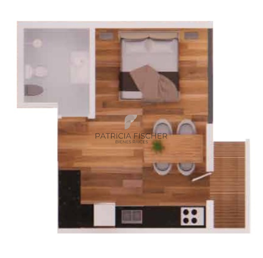 Apartamento ID.103 - Estilo en Cordón - Venta Monoambiente Cordón piso alto terraza Frente Amenities Ley ANV