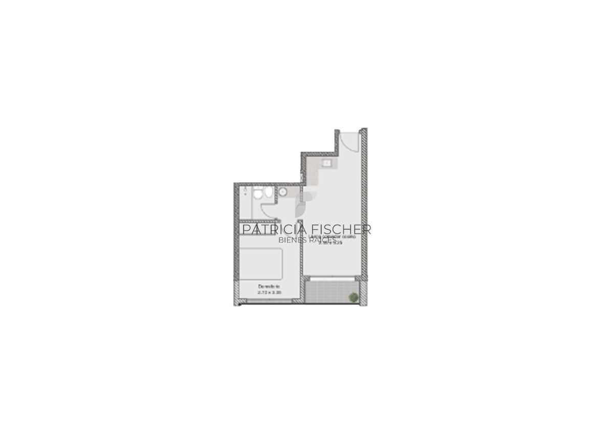 Apartamento ID.18 - En el corazon de Barrio Sur - Venta Ap.Barrio Sur 1D Terraza amenities CON RENTA LEY VIS 