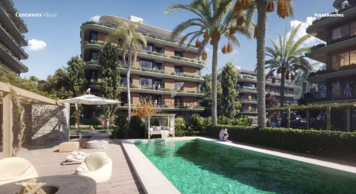 Apartamento ID.162 - Frente al mar Venta Ap. Barra de Carrasco 1D Terraza Amenities Entrega Inmediata 