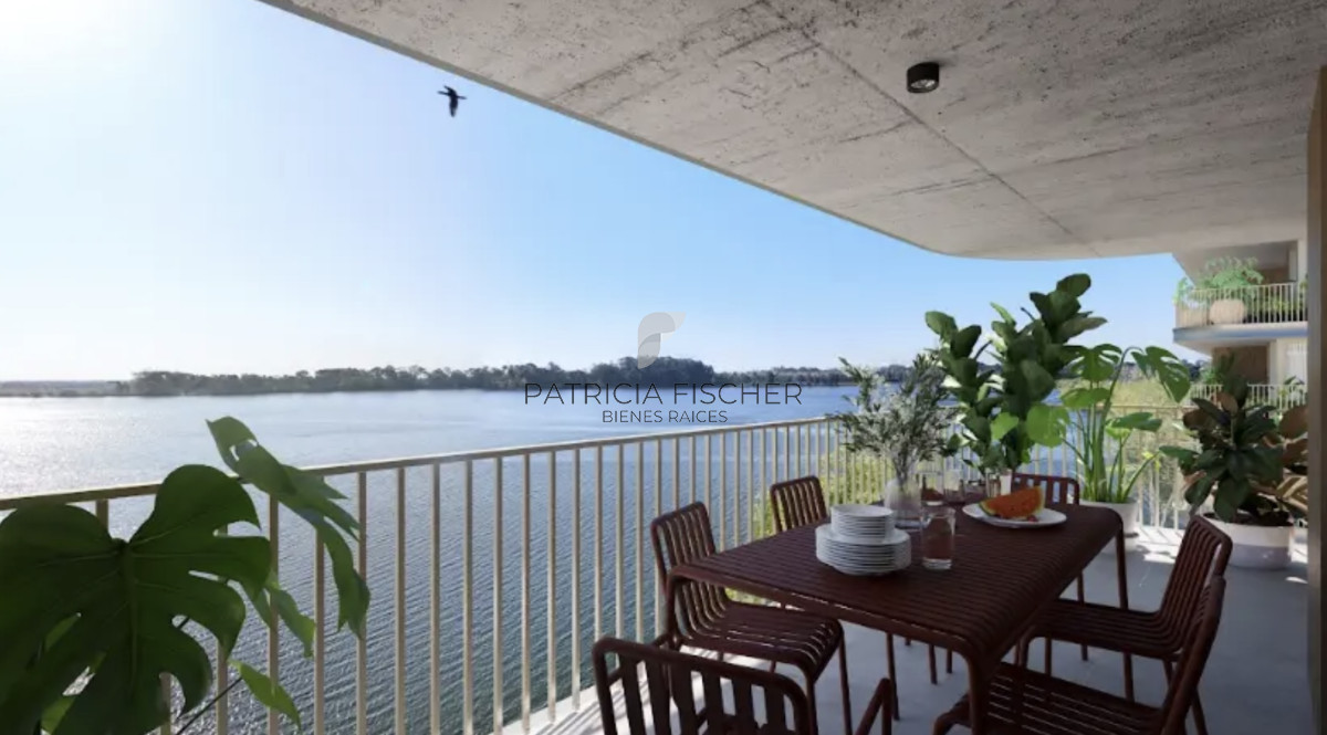 Apartamento ID.119 - La mejor vista al lago - Venta Ap.C.de la Costa 1D Terraza Amenities Ley ANV 
