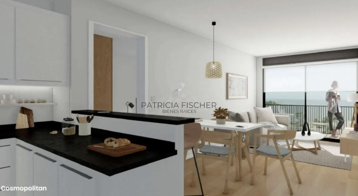 Apartamento ID.80 - Vivi frente al mar - Venta Ap.Parque Rodó 1 Dormitorios Terraza Amenities frente al mar 