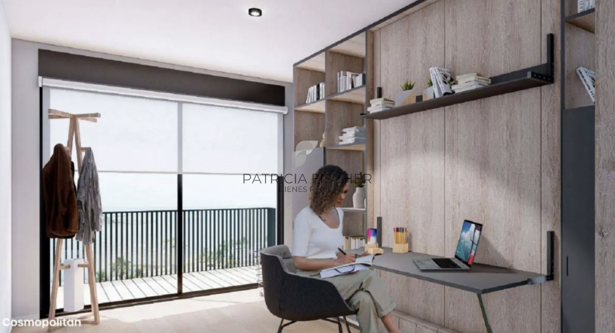 Apartamento ID.80 - Vivi frente al mar - Venta Ap.Parque Rodó 1 Dormitorios Terraza Amenities frente al mar 