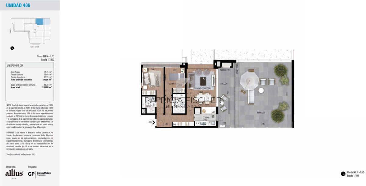 Apartamento ID.59 - Modernidad e Historia - Venta Ap.Carrasco 2D Suite Terraza Garage Amenities frente al mar