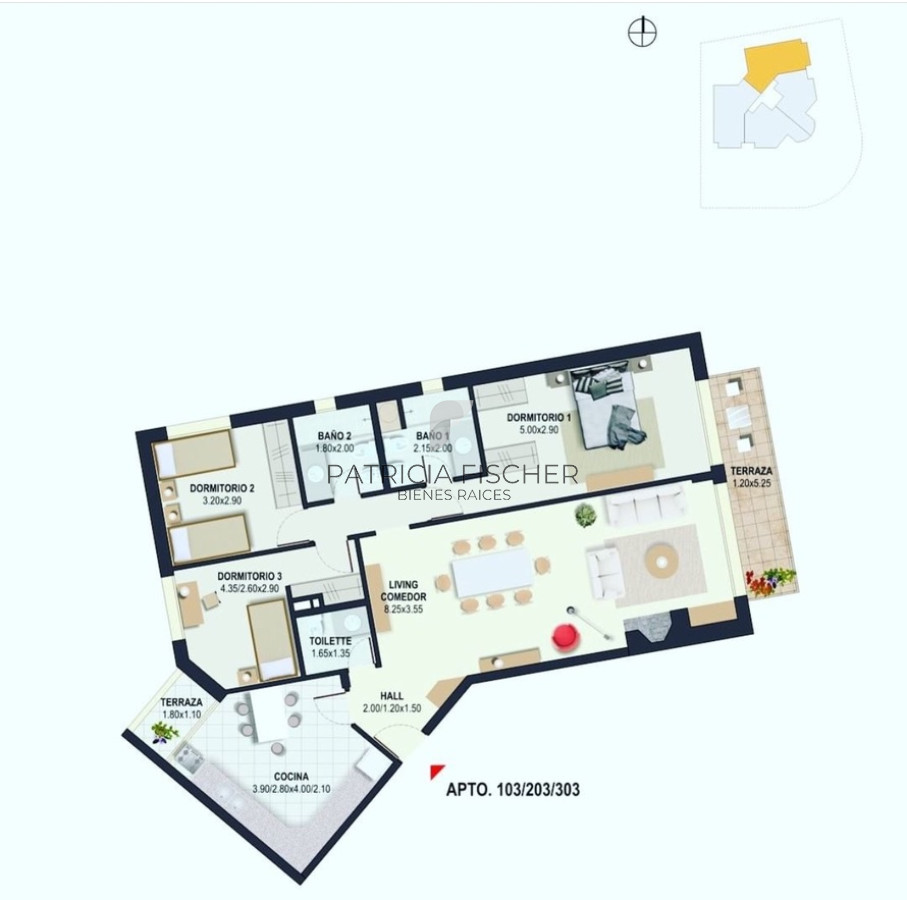 Apartamento ID.154 - Frente al mar. Frente a todo - Venta Barra de Carrasco 3D suite,toilette,lavadero,terraza,gge Amenities