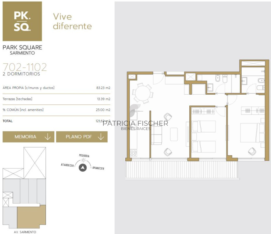 Apartamento ID.21 - Lo mejor en Punta Carretas - Venta Ap.P.Carretas 2D 2B Suite Terraza Garage Amenities
