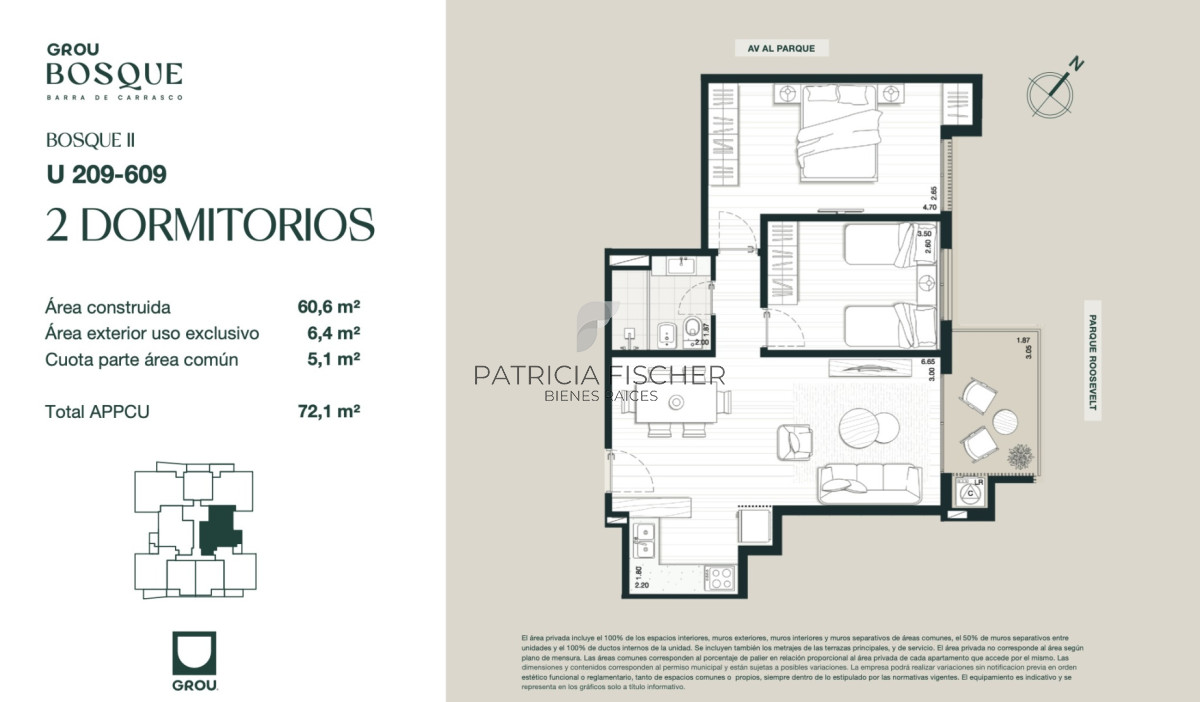 Apartamento ID.82 - Naturaleza, Conectividad y confort - Venta Ap.Barra de Carrasco 2D 1B Suite Terraza Amenities LEY ANV