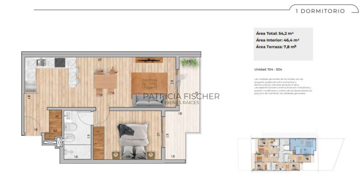 Apartamento ID.62 - A metros del mar - Venta Ap.Malvín 1D Piso 3 Terraza 8m2 a 100m del mar Amenities 