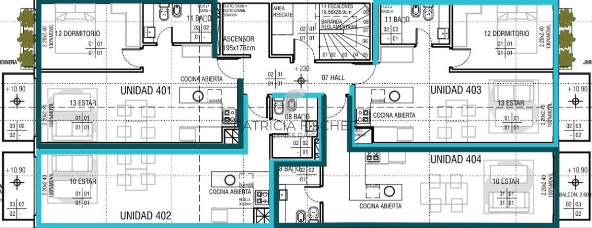Apartamento ID.50 - Diseño y comodidad - Venta Monoambiente Buceo Terraza Amenities 