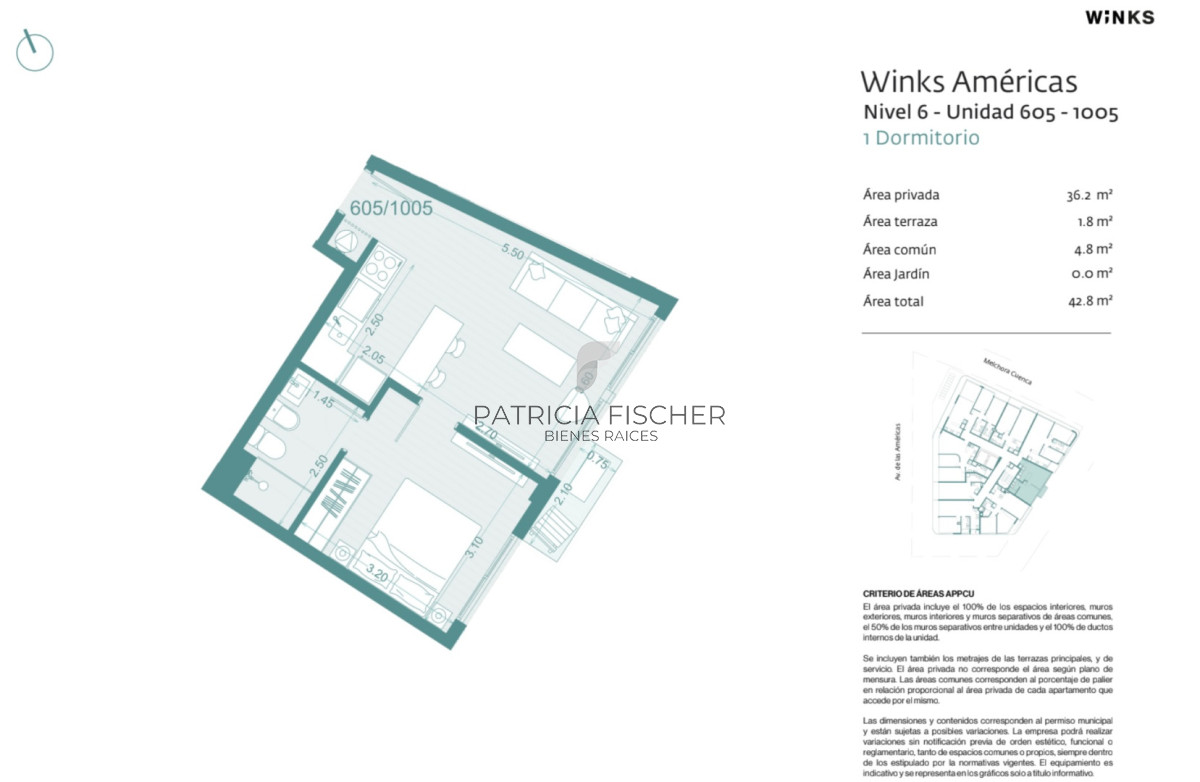 Apartamento ID.158 - Tu refugio en Barra Carrasco Venta Ap. 1 Dormitorio piso 6 Vista mar Amenities Ley ANV