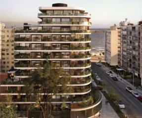 Vivir frente al mar, en equilibrio perfecto - Venta Ap.Pocitos Nuevo 2D Terraza Amenities