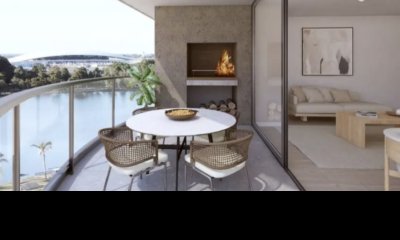 Frente al lago - Venta Ap.CIudad de la Costa 1D Terraza con parrillero Amenities