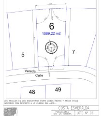 Venta de terreno en Costa Esmeralda