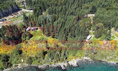 Terreno con costa de lago Nahuel Huapi