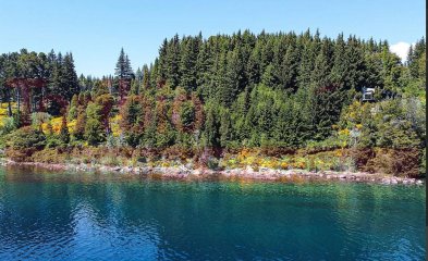 Terreno con costa de lago Nahuel Huapi Km 21