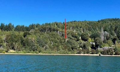 Excelente terreno con costa de lago Nahuel huapi