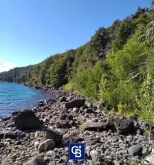 Terreno en Península San pedro, con costa de lago Nahuel Huapi