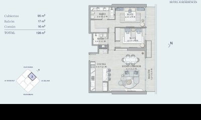 Apartamento de 2 dormitorios en pozo situado en la brava ideal para inversor