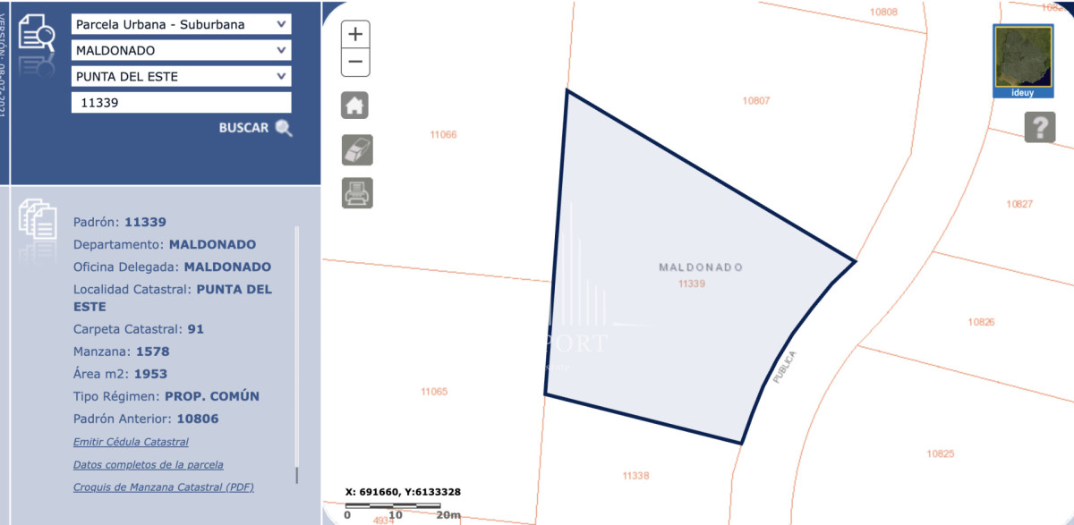 Terreno ID.296 - terreno en Rincon del Indio