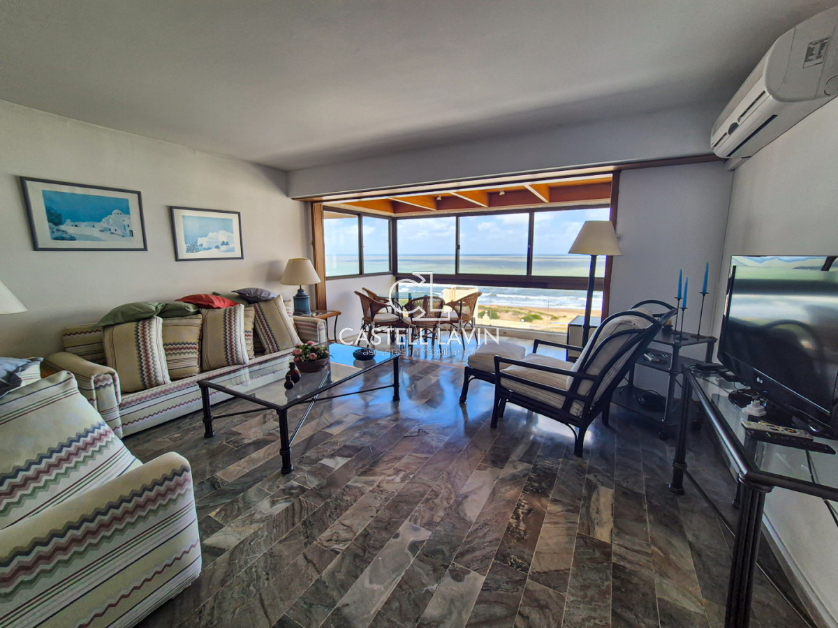 Apartamento ID.823 - Venta Apartamento 3 Dormitorios Frente a la Playa Brava Punta del Este