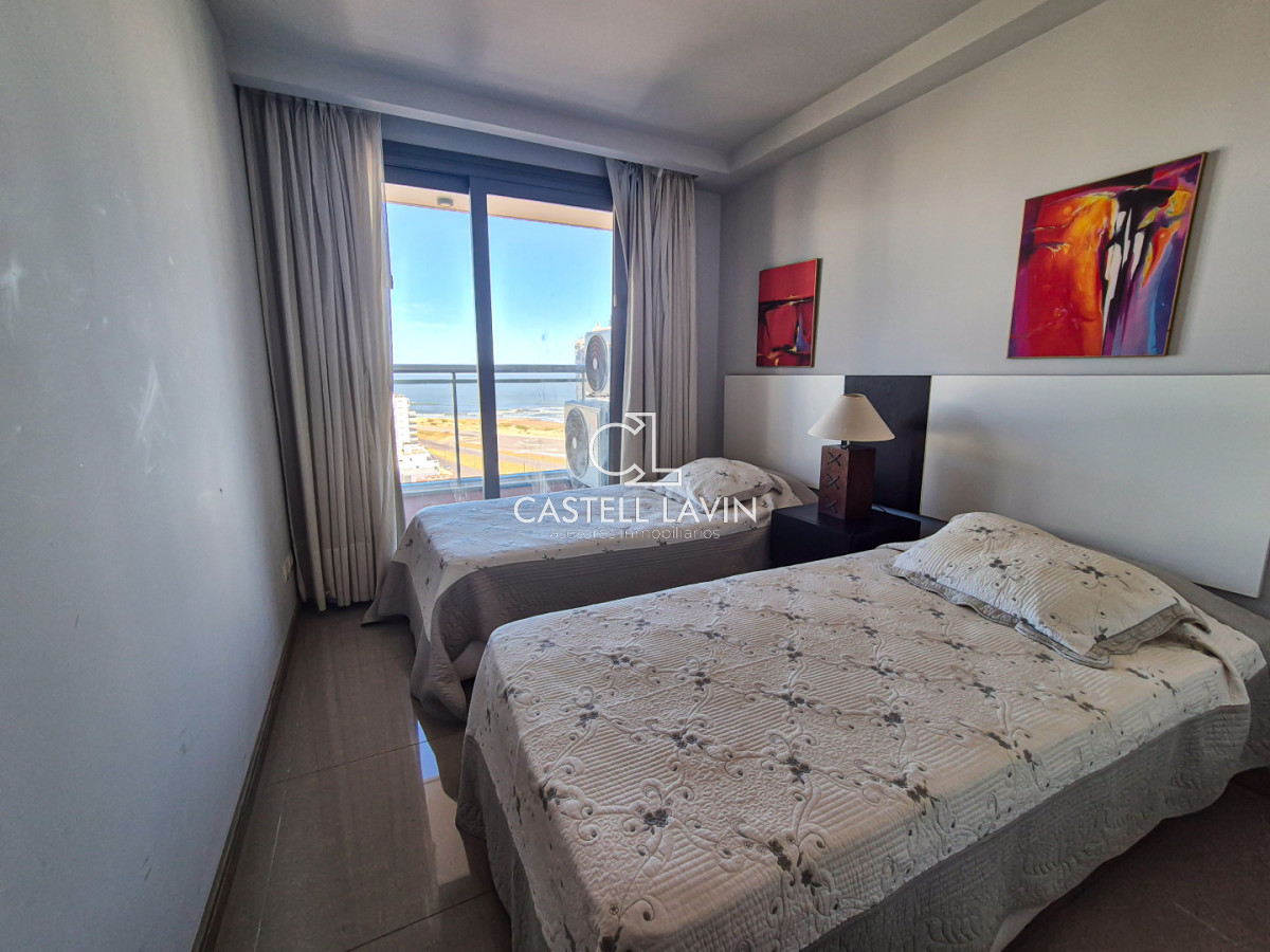 Apartamento ID.844 - Alquiler Temporal 3 Dormitorios Edificio Onix La Pastora Punta del Este