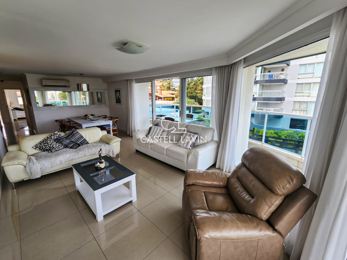 Apartamento ID.802 - Alquiler Temporal Apartamento 3 Dormitorios Casino Tower Los Angeles Punta del Este